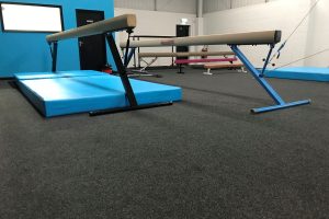 Commercial gym flooring